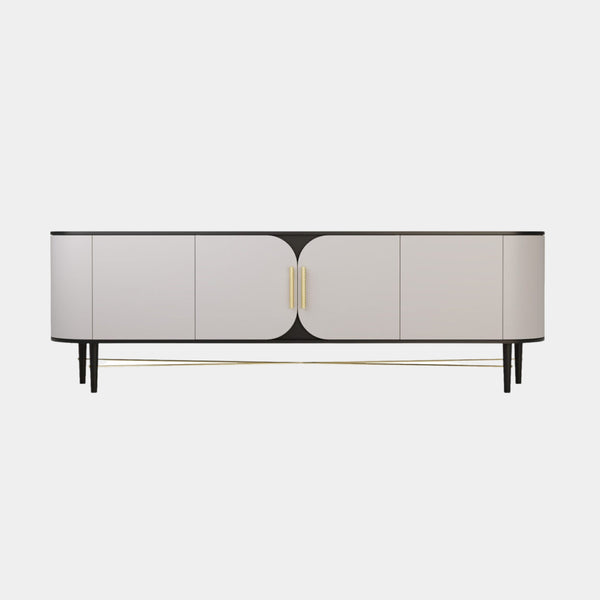 Albergoni Contemporary Curved Sideboard