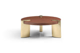Amara Coffee Table - Small - Dark Walnut
