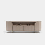 Arden Fluted Front Luxury Sideboard, alternative angle