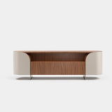 Arden Fluted Front Luxury Sideboard, alternative angle