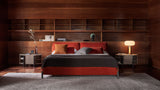 Bassano Cushion Headboard Luxury Bed in a room setting