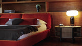 Bassano Cushion Headboard Luxury Bed in a room setting