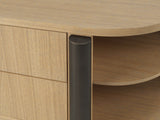Bassano Oval Luxury Bedside Table, detail