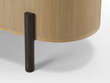 Bassano Oval Luxury Chest of Drawers, detail