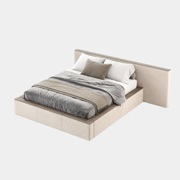 Bernardo Contemporary Luxury Upholstered Bed