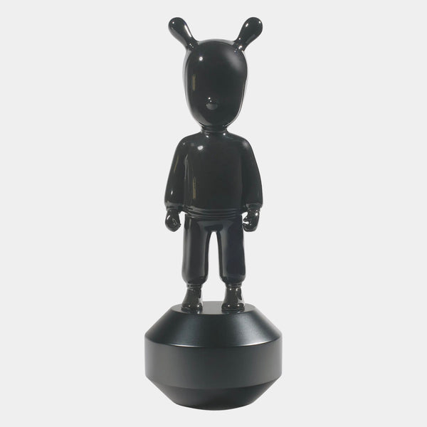 Black Porcelain Guest Rubio Sculpture