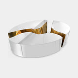 Boca do Lobo Lapiaz Oval Center Table, view 2