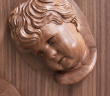 Boca do Lobo Voltaire Sideboard, close-up of the hand-carved detail