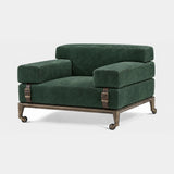 Brindisi Buckled Strap Luxury Armchair, second view