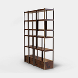 Caffe Latte Caffeine Fireplace Bookcase, fifth view