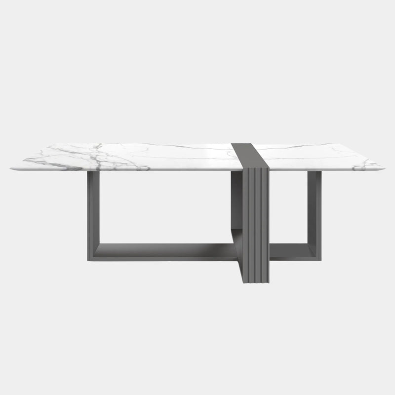 Carrara Marble Outdoor Luxury Dining Table