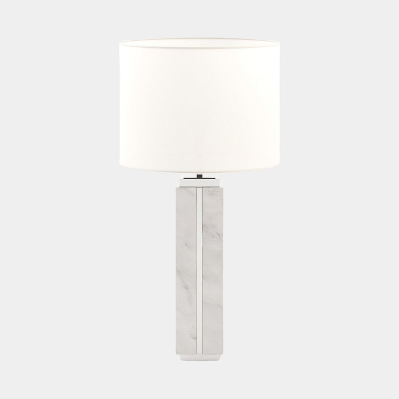Carrara Marble Valentia Table Lamp