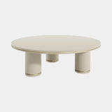 Casa Magna Domus Coffee Table, ivory lacquer, available from Touched Interiors UK