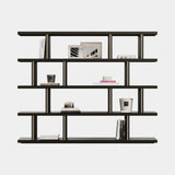 Casa Magna Nobre Bookcase, black lacquer, available from Touched Interiors UK