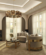 Castro Lighting Marie Maple Armchair, third view