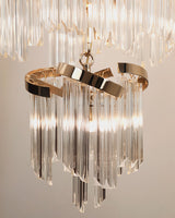 Castro Lighting Twist Chandelier, detail