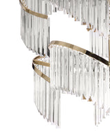Castro Lighting Twist Chandelier, detail