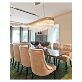 Castro Lighting Kingdom Suspension Lamp in a room setting