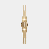 Castro Lighting Streamline Wall Light in gold-plated brass, available from Touched Interiors UK