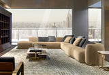 Catone modular sofa in a penthouse living room with city views