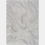 Central Park West Abstract Grey Luxury Rug, available from Touched Interiors UK