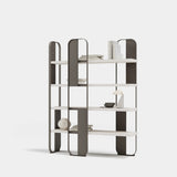 Chelsea Metal Frame Luxury Bookcase, alternative angle