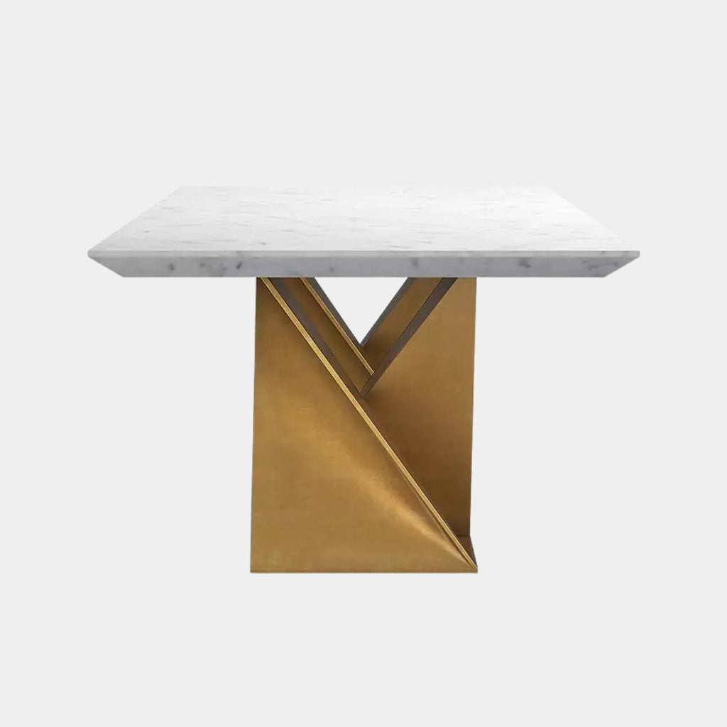 Christopher Guy Morison Gold Leaf Luxury Dining Table Touched Interiors