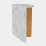 Christopher Guy White Carrara Marble Maubert End Table