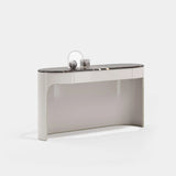 Clarence Leather Lined Luxury Console Table, alternative angle