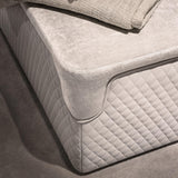 Colosseum Square Luxury Pouf, close-up detail