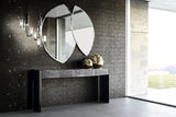 Giorgio Collection Mirage Console Table in figured Mowingui, room view