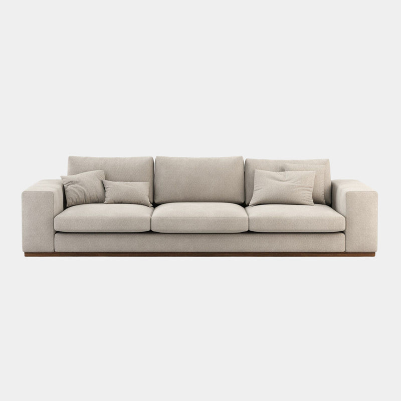 Contemporary Sand Rosie Luxury Sofa