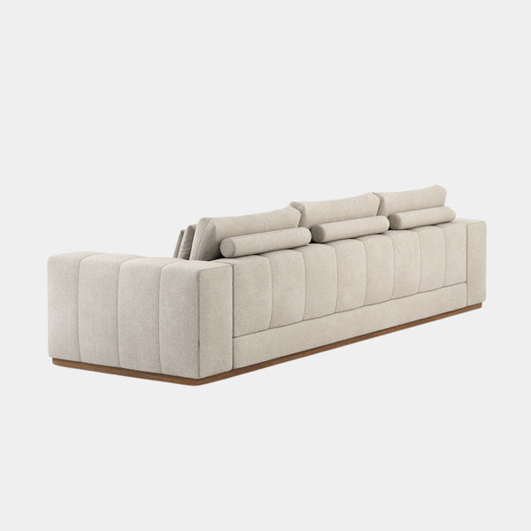 Contemporary Sand Rosie Luxury Sofa