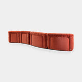 Cortona Channel Quilted Luxury Sofa, view 3