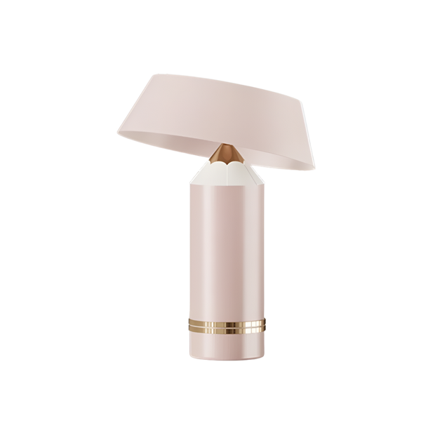 Crayon Children's Table Lamp by Fairytale: Stunning in Lacquered Metal, Gold Plated