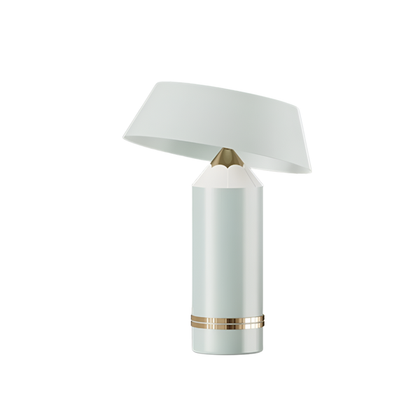 Crayon Children's Table Lamp by Fairytale: Stunning in Lacquered Metal, Gold Plated