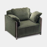 Desenzano Low Rail Luxury Armchair, view 3