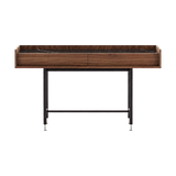 desmond 2 drawers small walnut