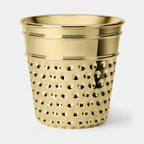 Ditale Thimble Luxury Wine Cooler in gold