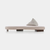 Ditre Italia Papilo Sofa in beige fabric, triangular cushion