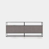 Ditre Italia Unit Storage System, Unit cabinet on a metal base, front view