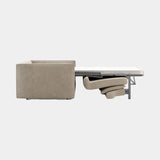 Domkapa Beaumont Sofa Bed, side view, opening