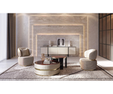 Doric Luxury Armchair: Designer Comfort and Modern Elegance, alternative angle