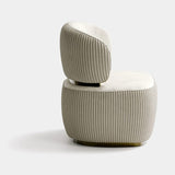 Doric Luxury Armchair: Designer Comfort and Modern Elegance styled in a luxury interior