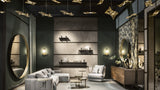 Italian-crafted luxury wall lamp with modern flair