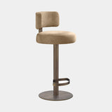 Fidato Round Back Luxury Bar Stool, second view