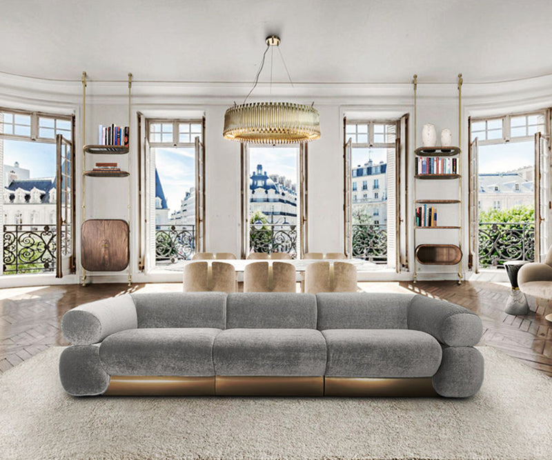 The Fitzgerald Sofa by Studiopepe: Milanese design meets Italian craftsmanship. This luxurious sofa is a focal point for any discerning home.