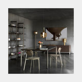 Fog Metallic Glass Luxury Suspension Lamp, view 4