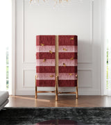 Folk Bar Cabinet, second styled view