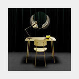 Fondale Slender Steel Luxury Desk in a room setting